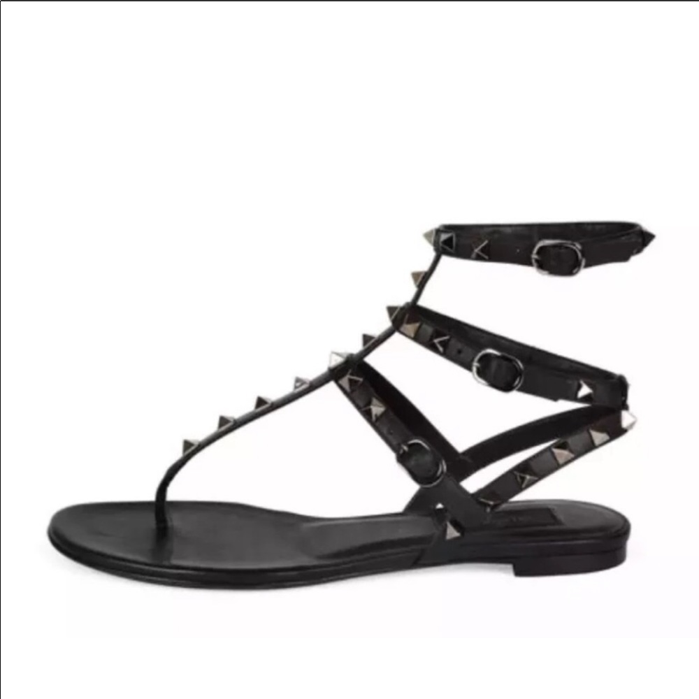 Valentino Rock Stud Thong sandals